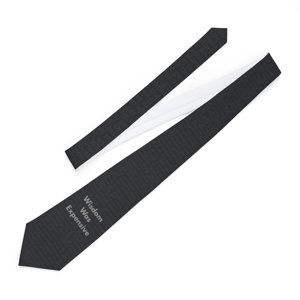 Hidden Scripture- Wisdom Was Expensive- Tie