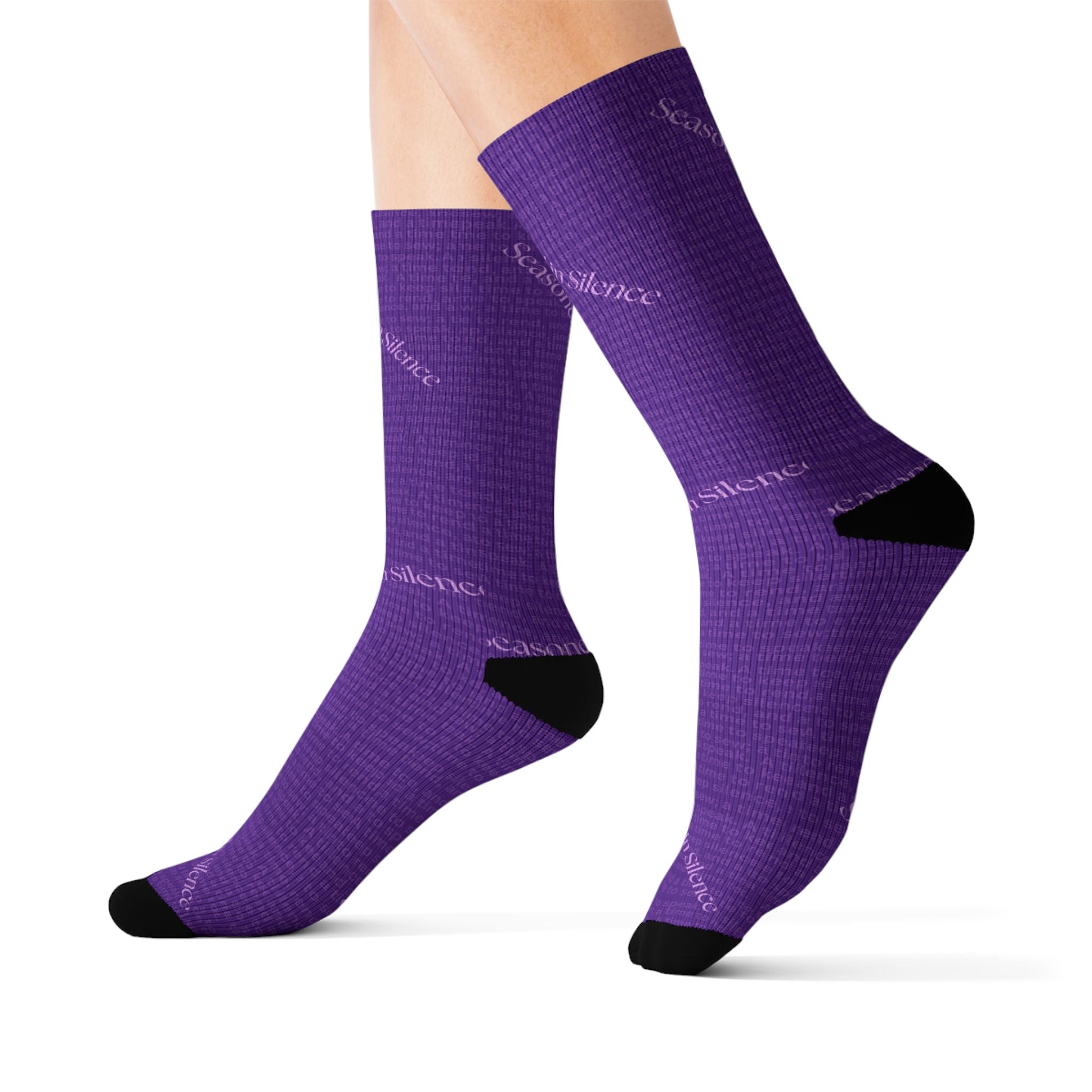 Hidden Scripture- Seasoned in Silence- Socks