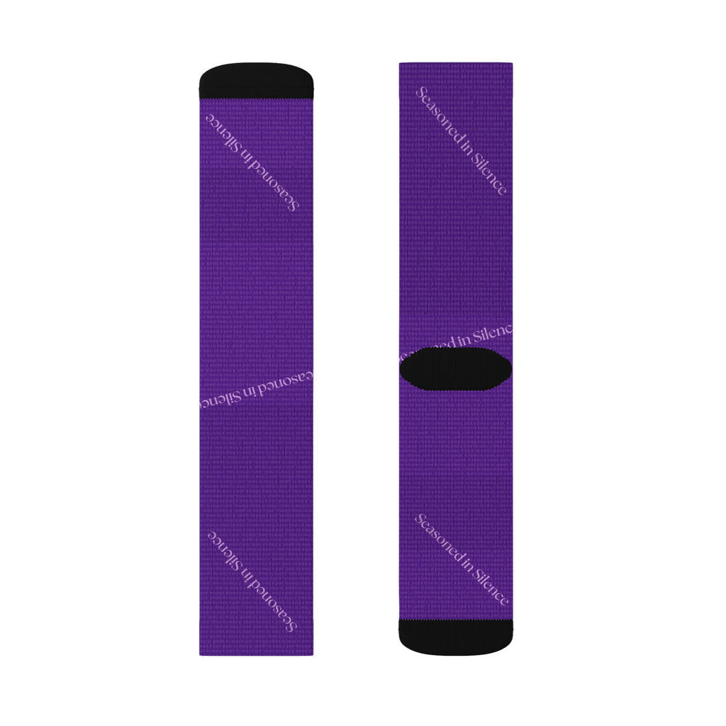 Hidden Scripture- Seasoned in Silence- Socks