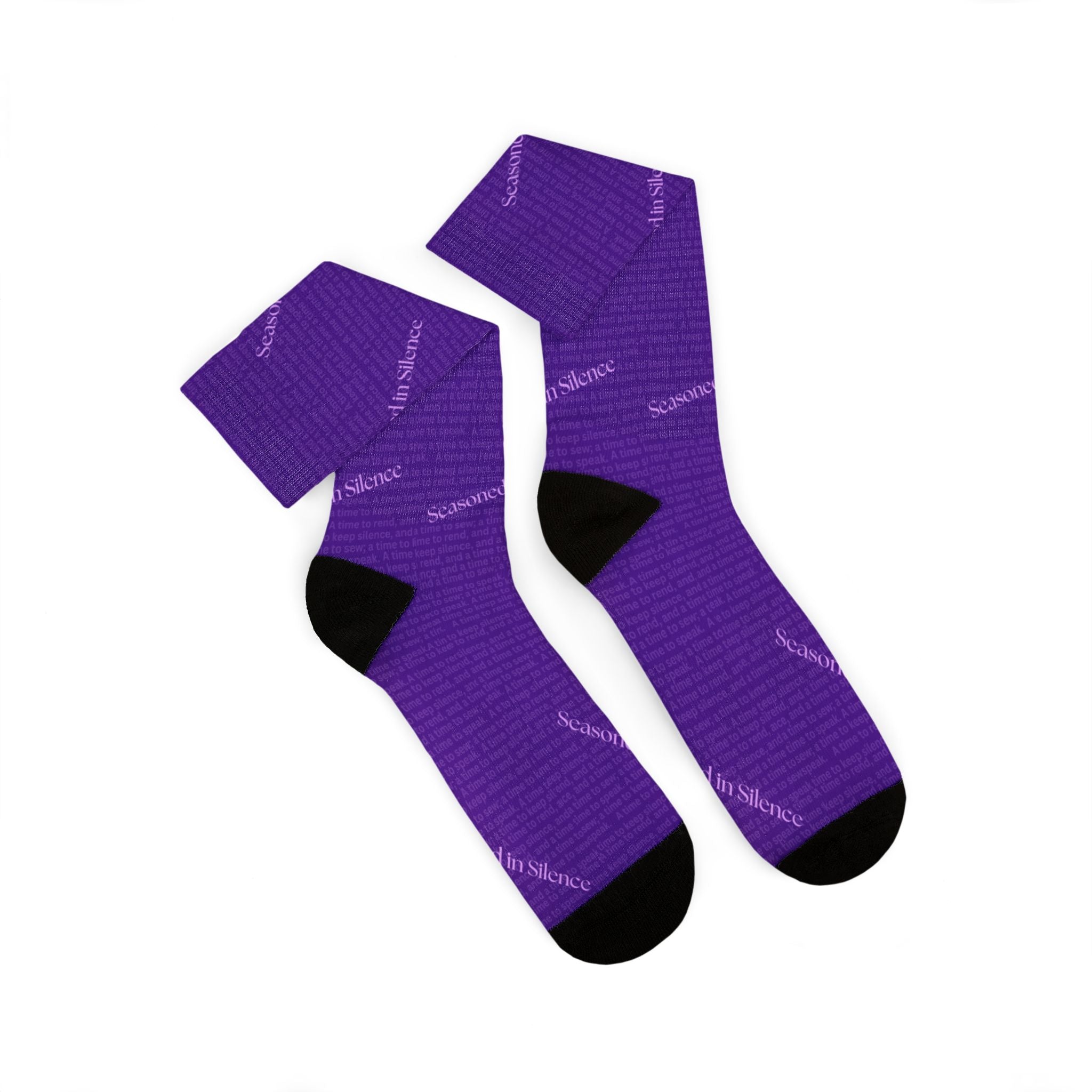Hidden Scripture- Seasoned in Silence- Socks