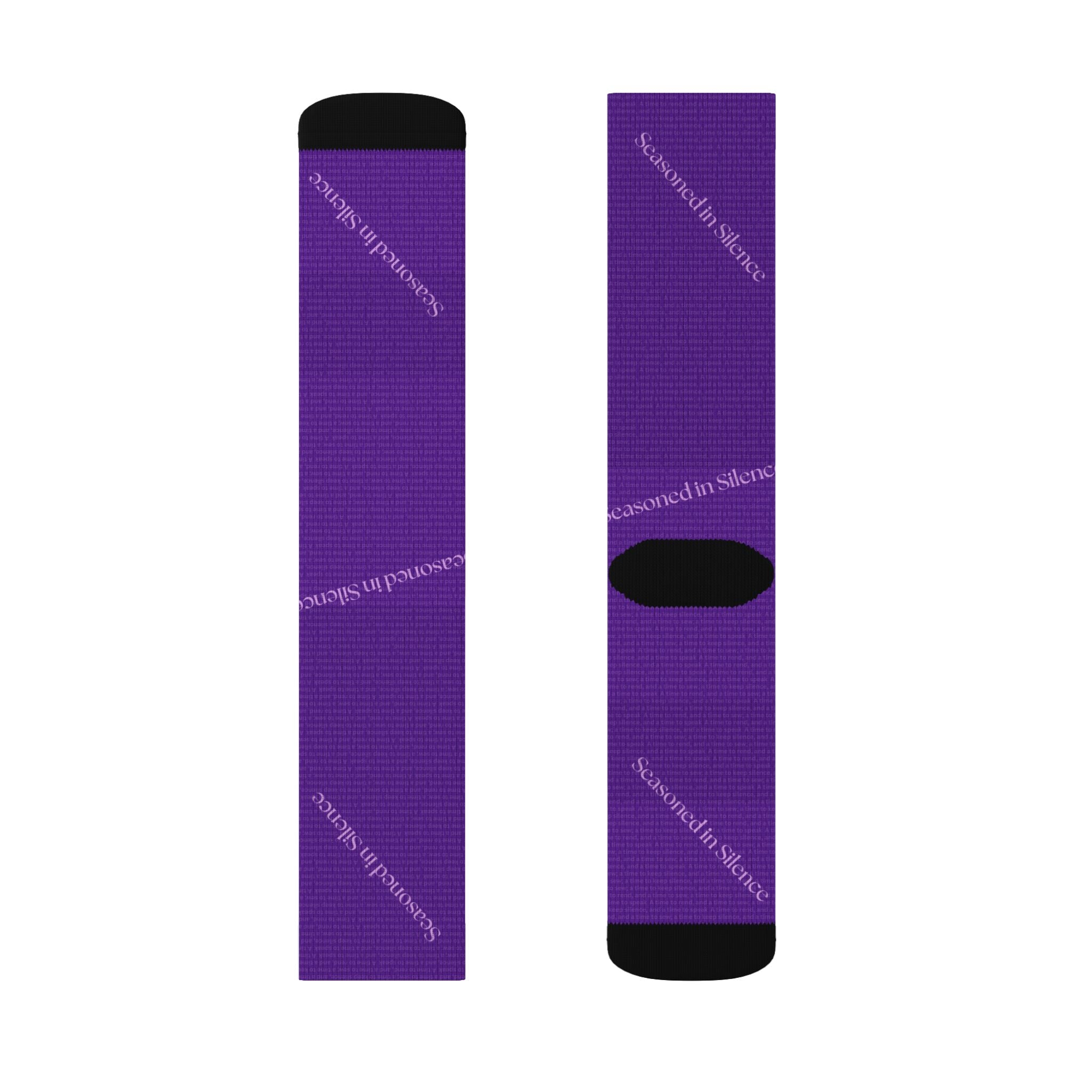 Hidden Scripture- Seasoned in Silence- Socks