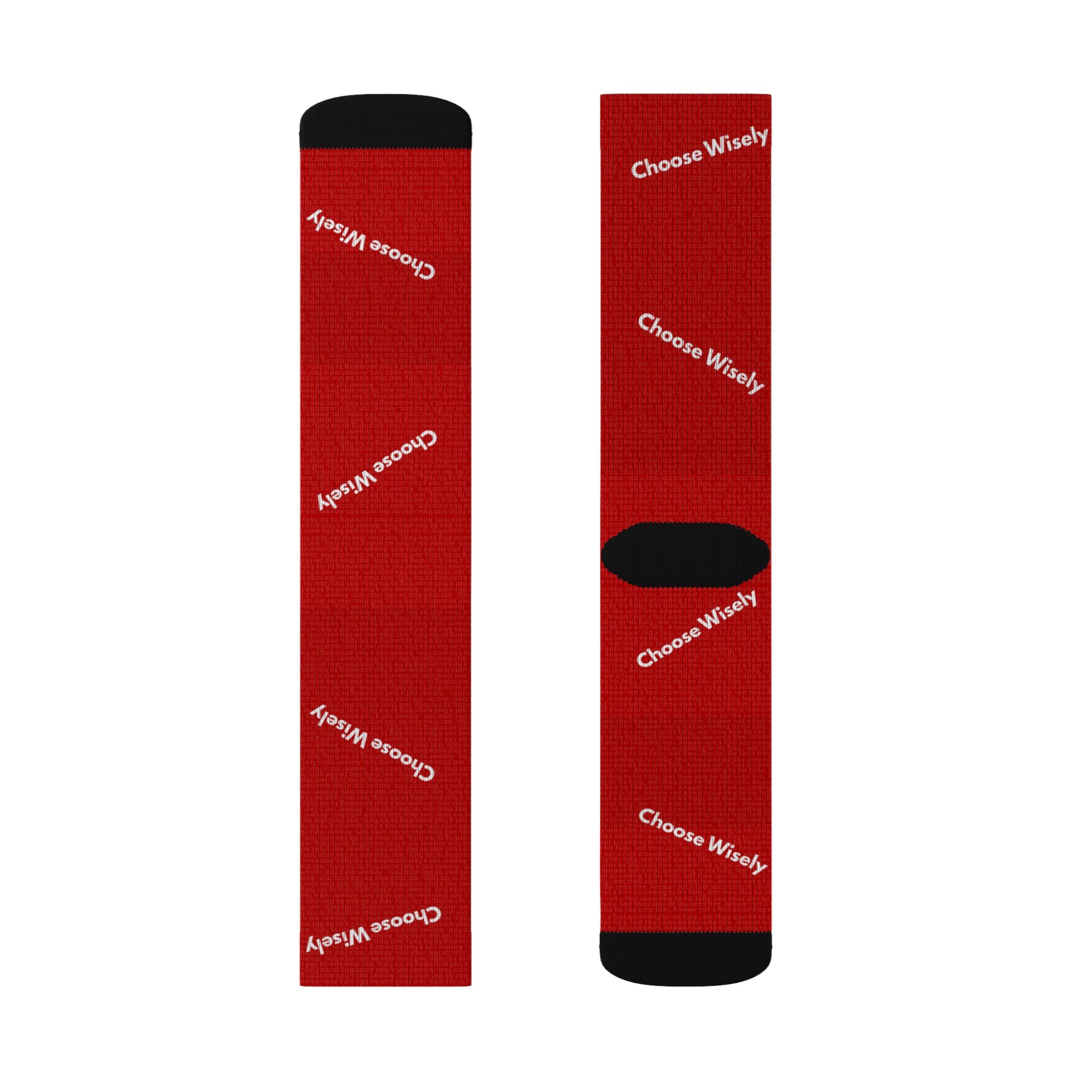 Hidden Scripture- Choose Wisely- Socks