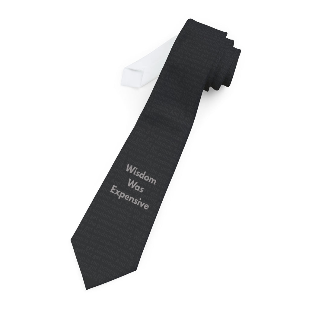 Hidden Scripture- Wisdom Was Expensive- Tie