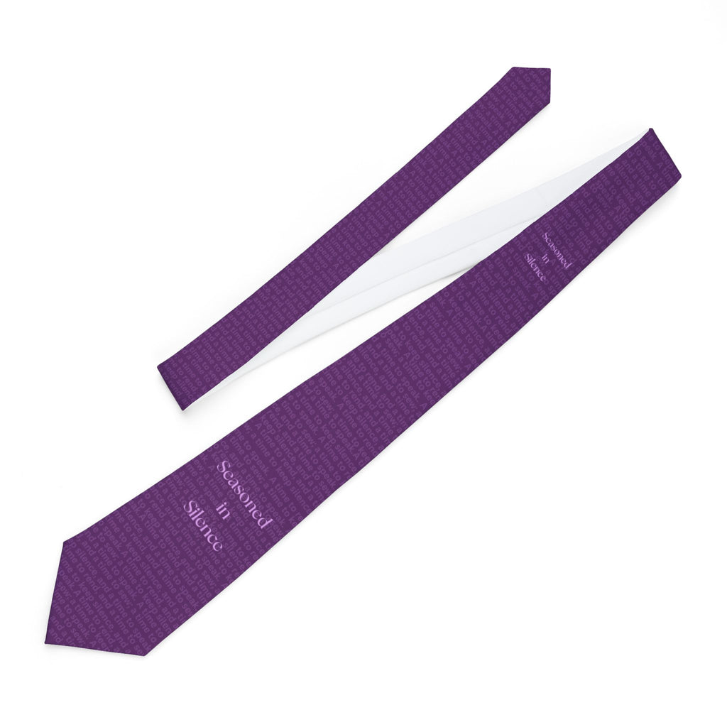 Hidden Scripture- Seasoned in Silence- Tie