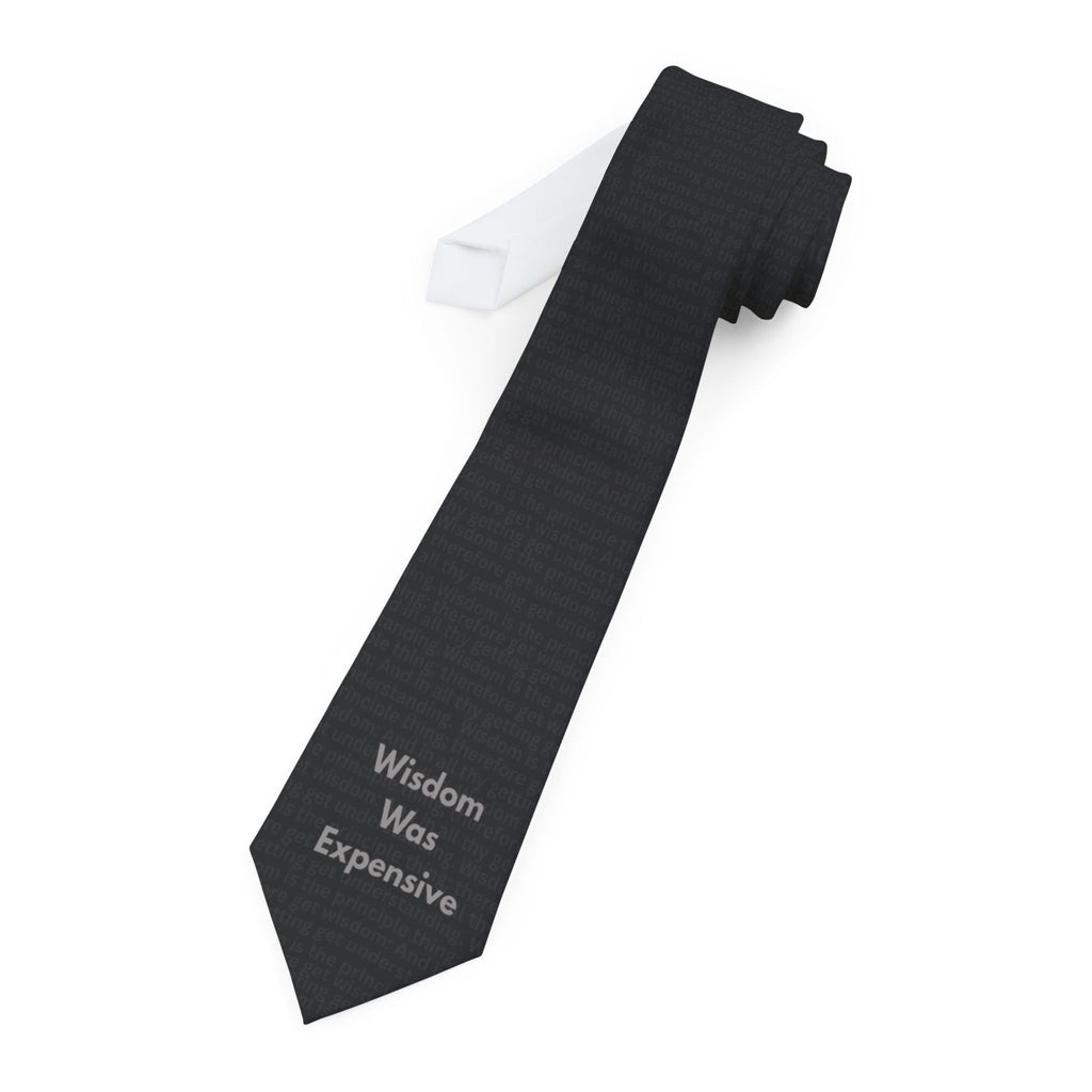Hidden Scripture- Wisdom Was Expensive- Tie