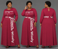 Mature Saints Hidden Scripture Maxi Dress (Red)