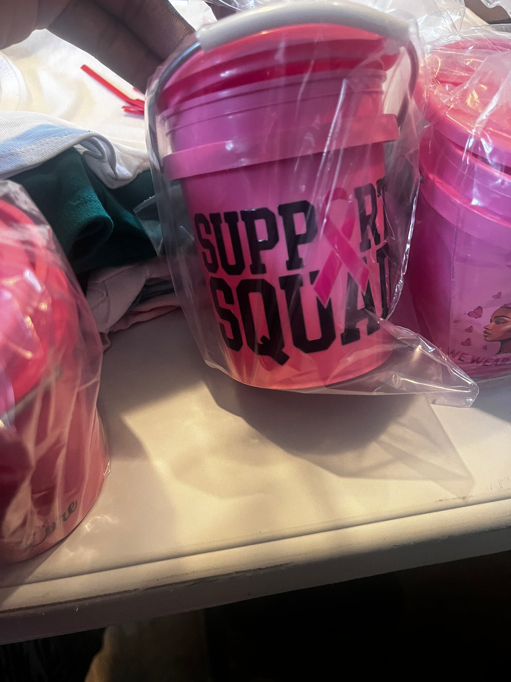 Pink Pails – Breast Cancer Awareness 💗