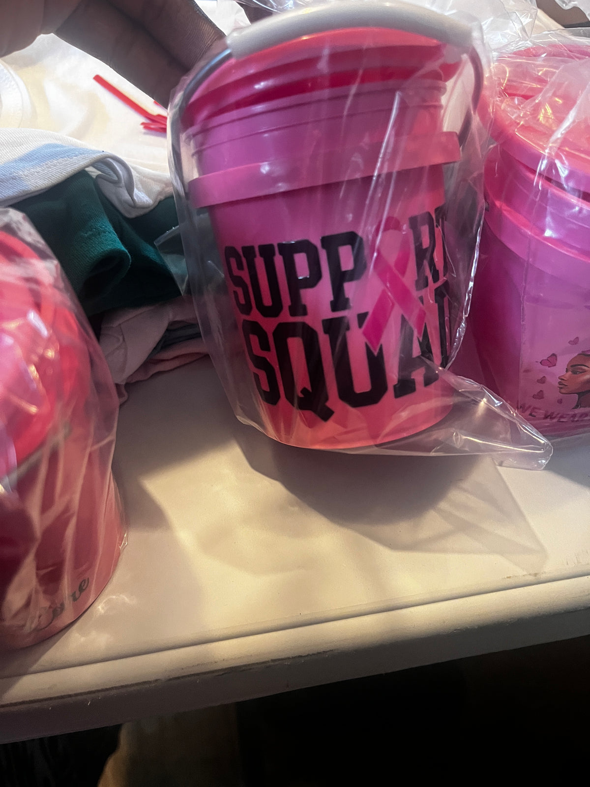 Pink Pails – Breast Cancer Awareness 💗