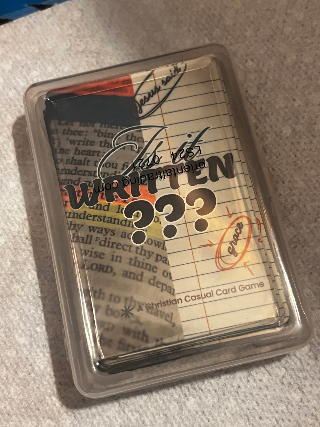 Is It Written?