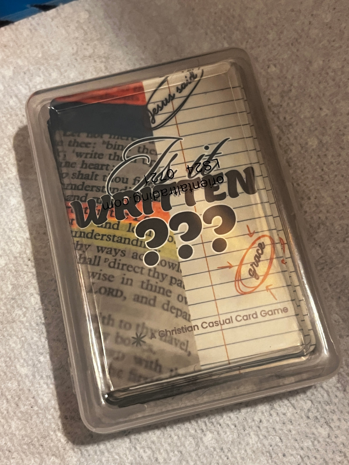 Is It Written?